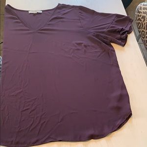 LOFT Plus 20 Tiered Bell Cuff Top